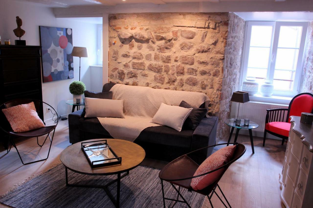 La Cour Sainte Agnes Apartment Obernai Bagian luar foto